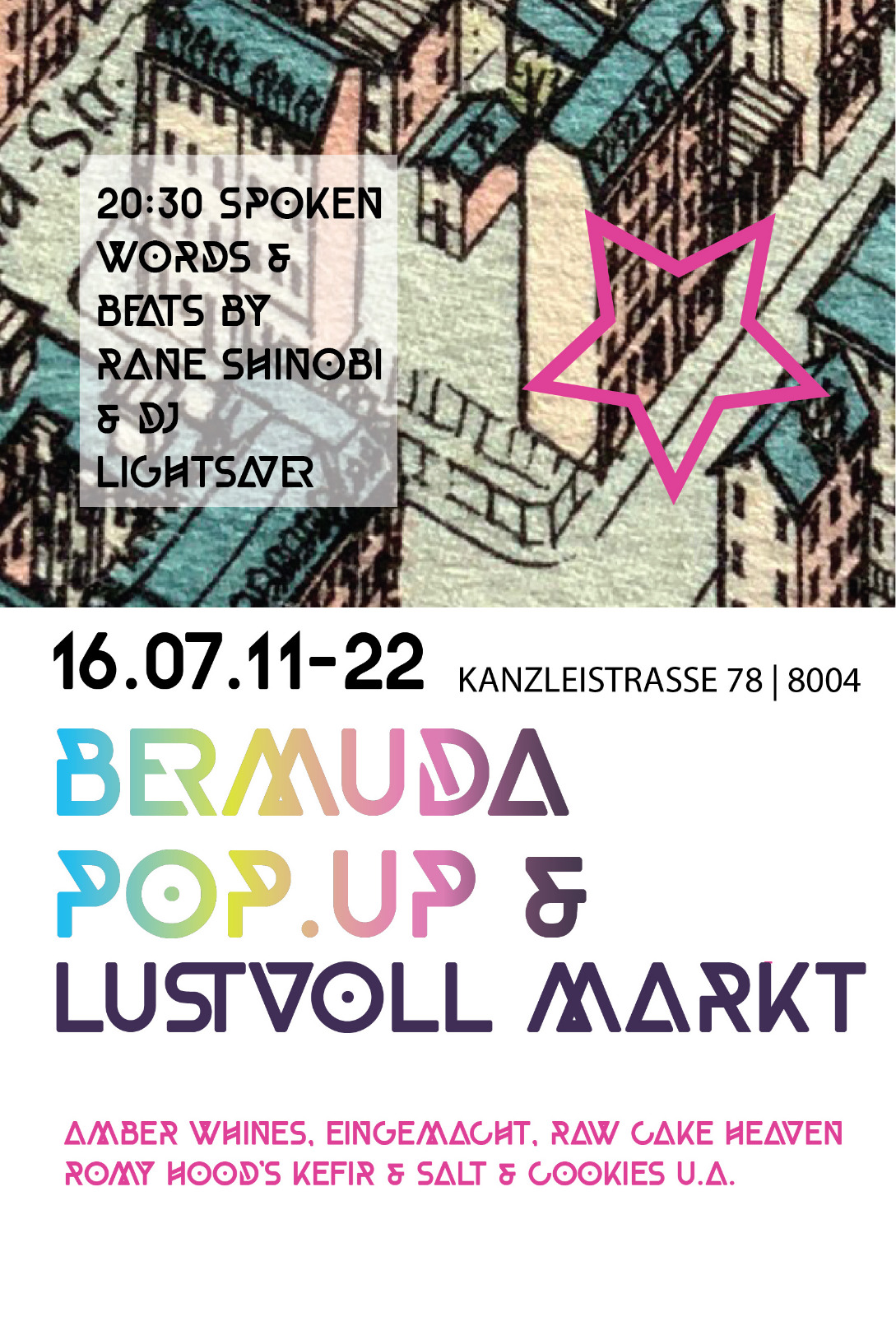 Flyer Lustvoll shoppen 